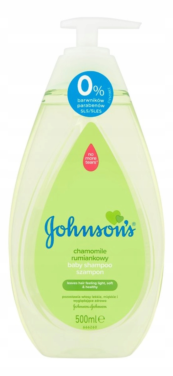 johnson&johnson baby szampon do włosów dla dzieci rumiankowy