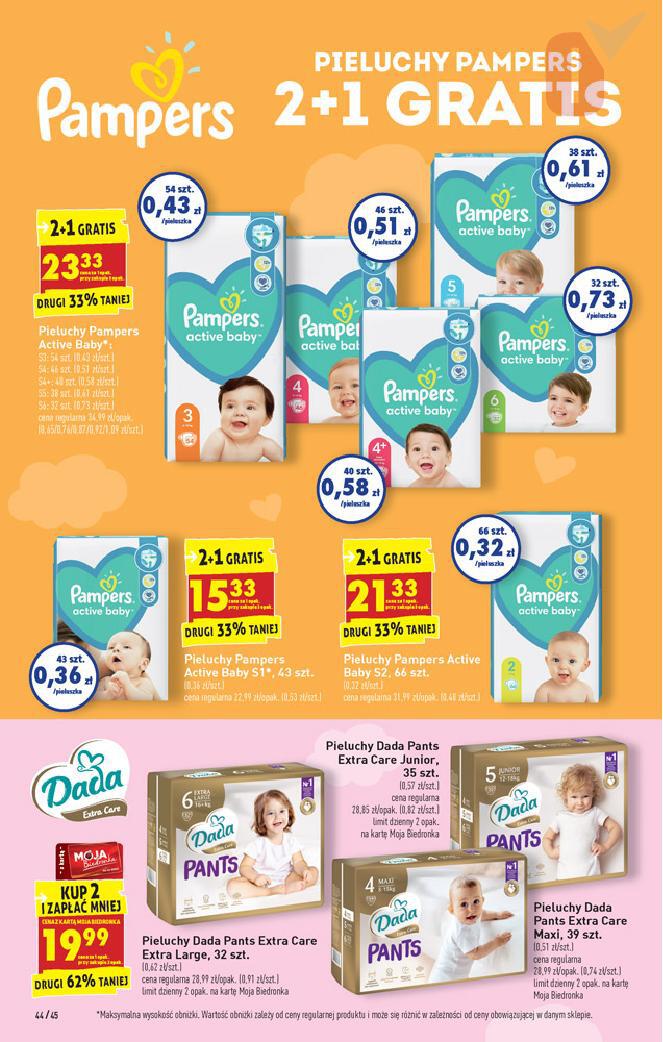 pampers gazetka promocja