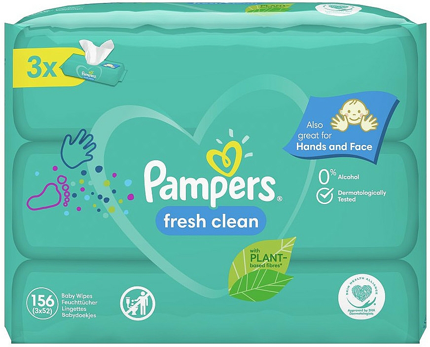 pampers chusteczki nawilżane baby fresh