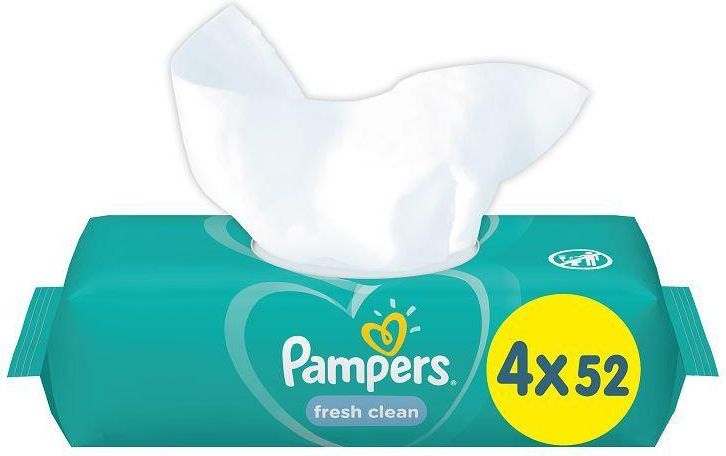 chusteczki pampers fresh clean ceneo