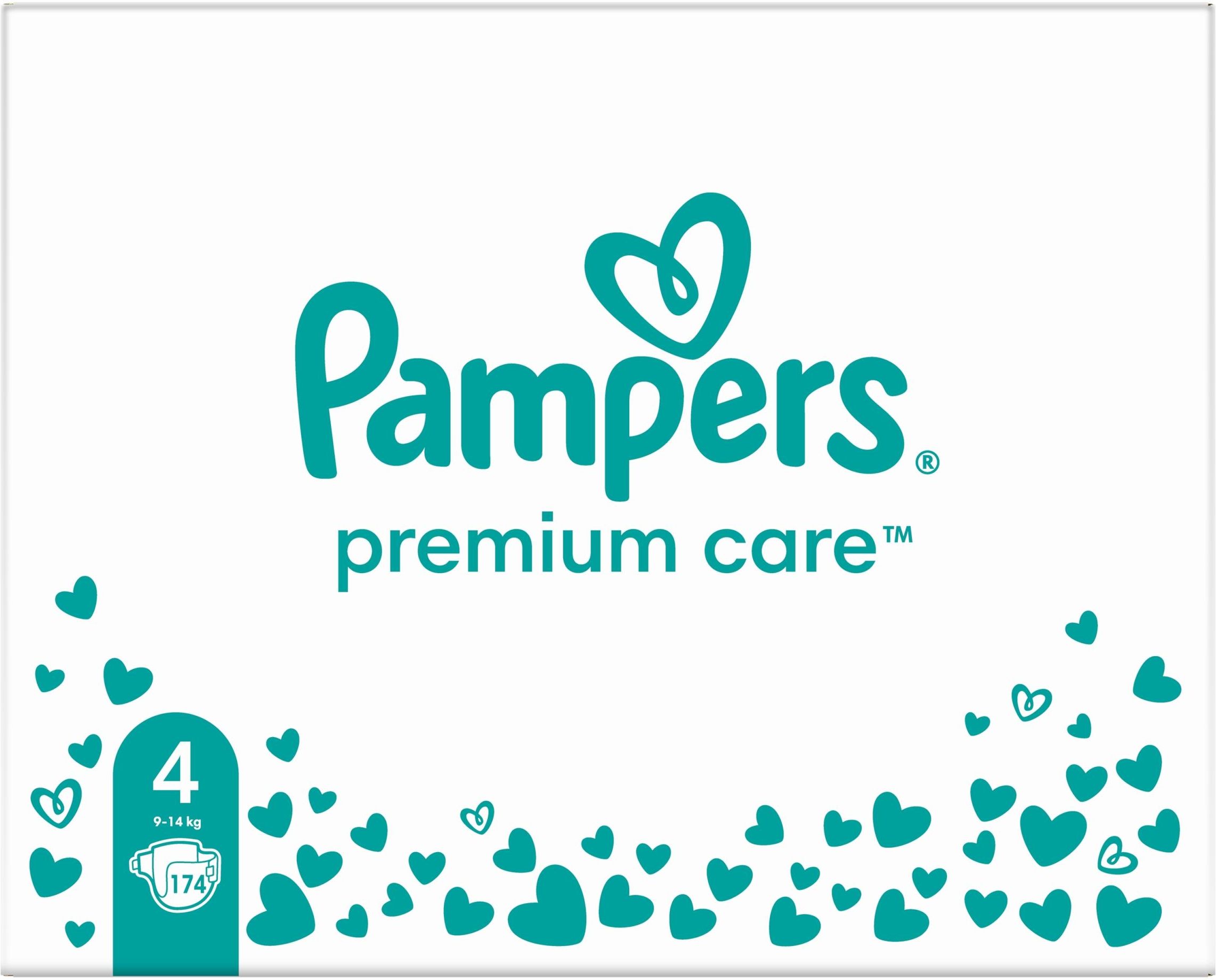 pampers pieluszki 4 174 sztuk