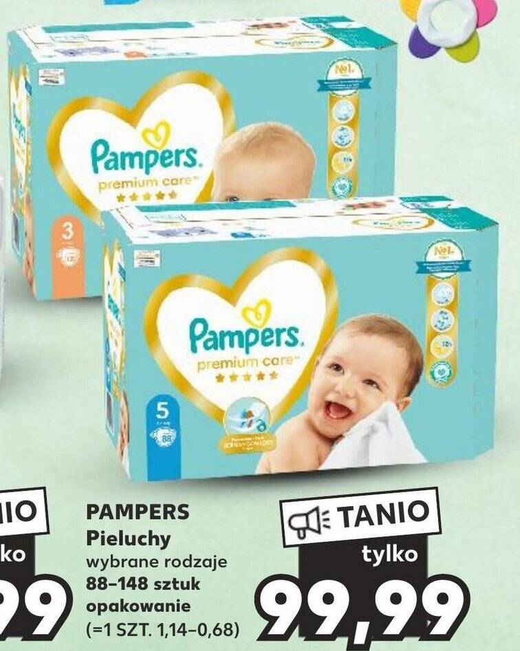 pieluchy pampers kaufland