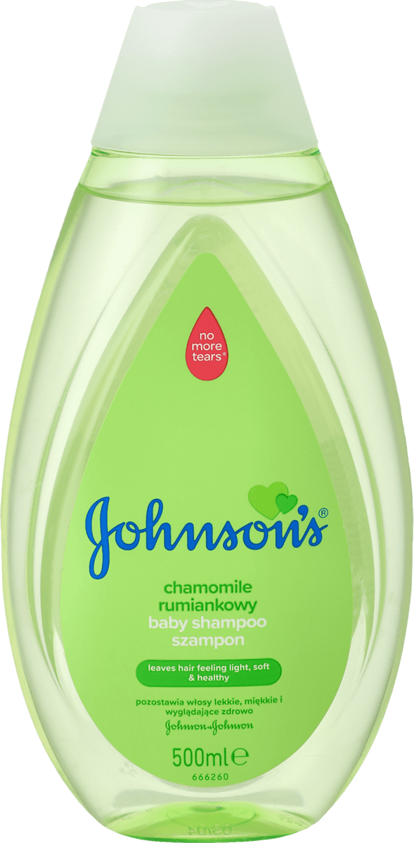 johnson&johnson baby szampon do włosów dla dzieci rumiankowy sklad