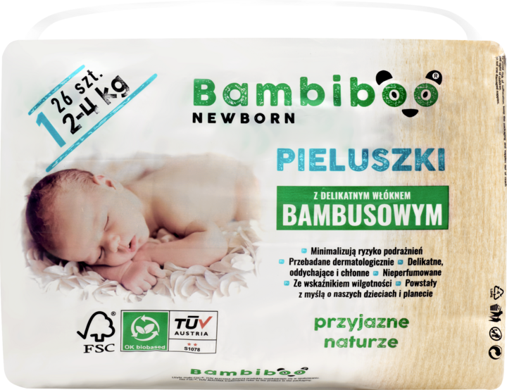 bambino pieluchy bambusowe