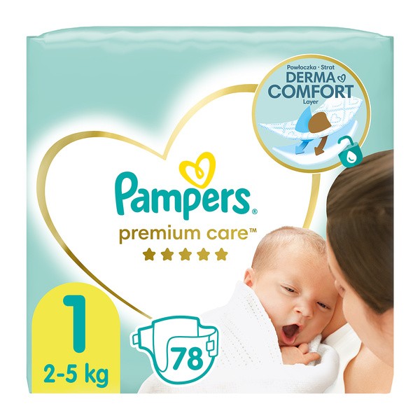 pampers premium care skład