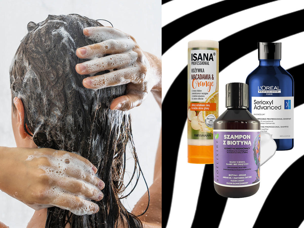 myjesz się szampon zwiększający objętość