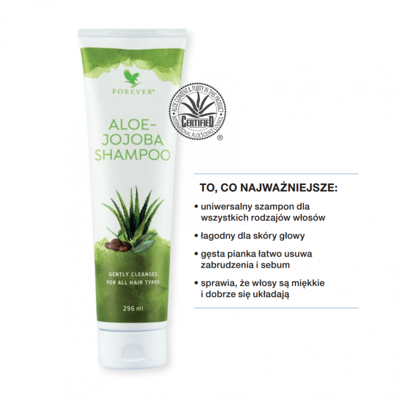 aloe jojoba szampon forever