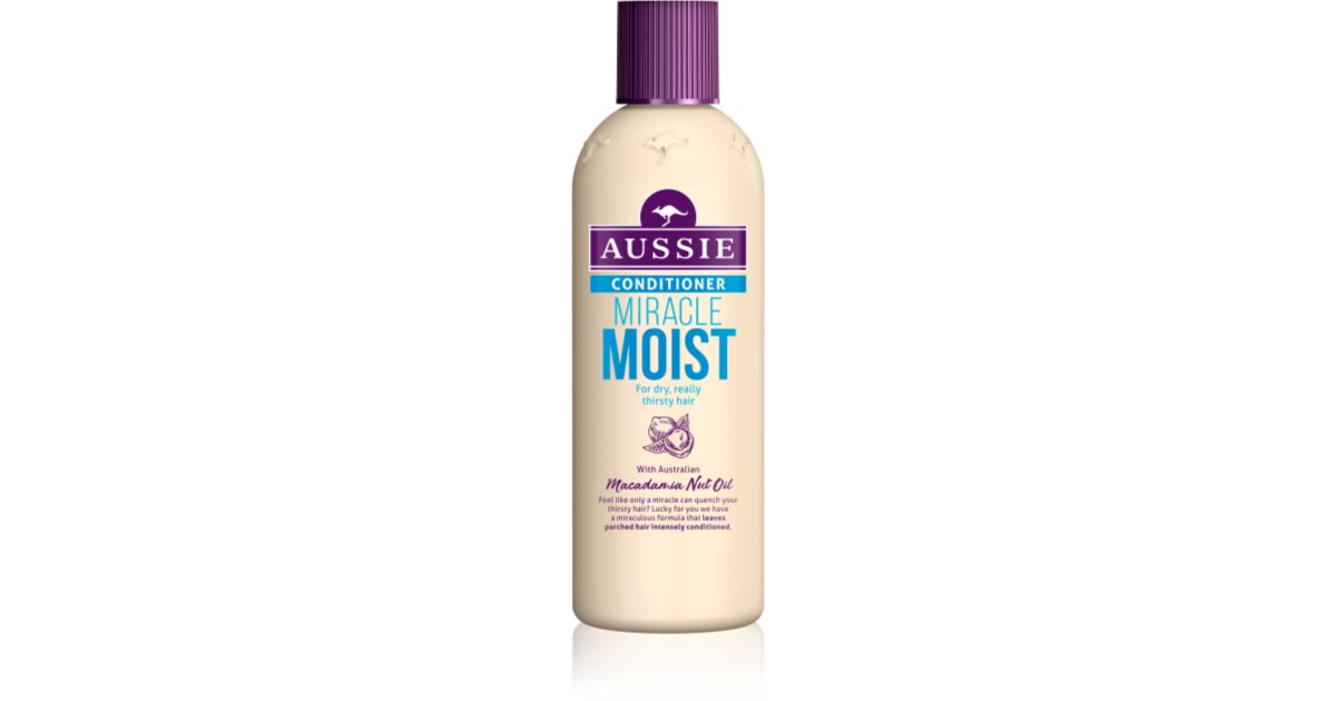 aussie miracle moist odżywka do włosów suchych 90 m