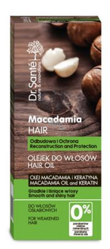 dr.sante macadamia hair olejek do włosów