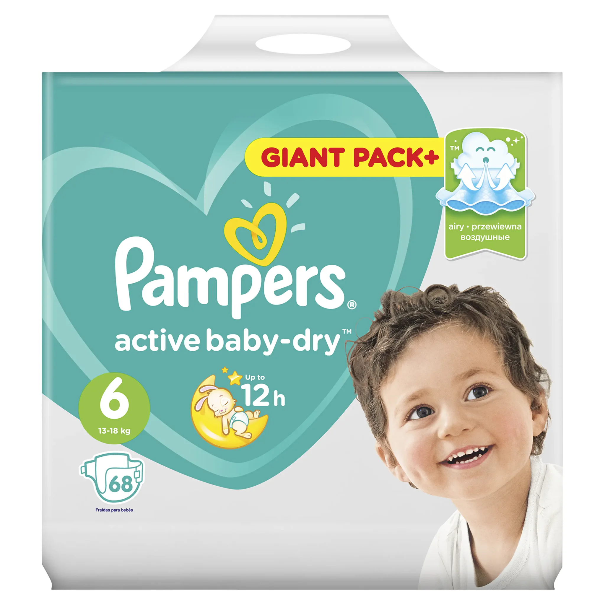 pampers 6 active baby dry