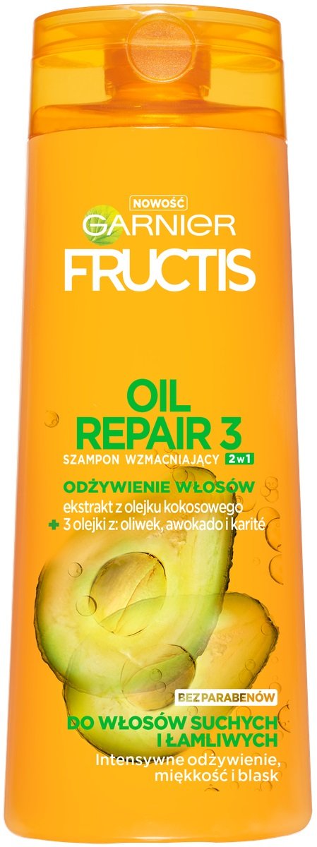 garnier fructis z olejkiem szampon