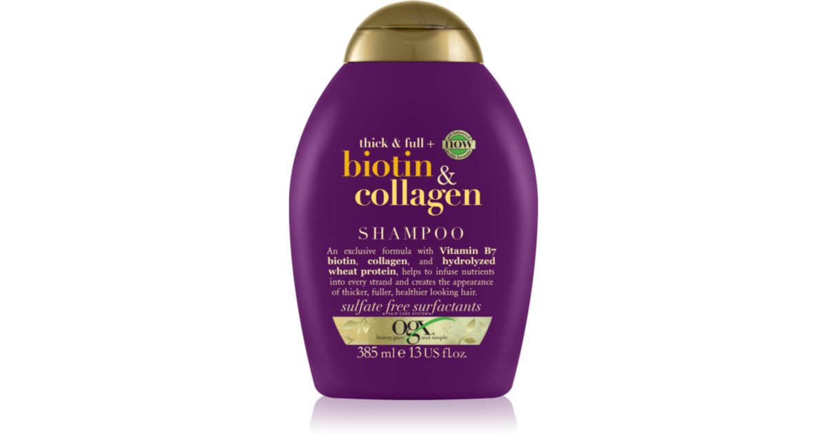 ogx szampon biotin & collagen