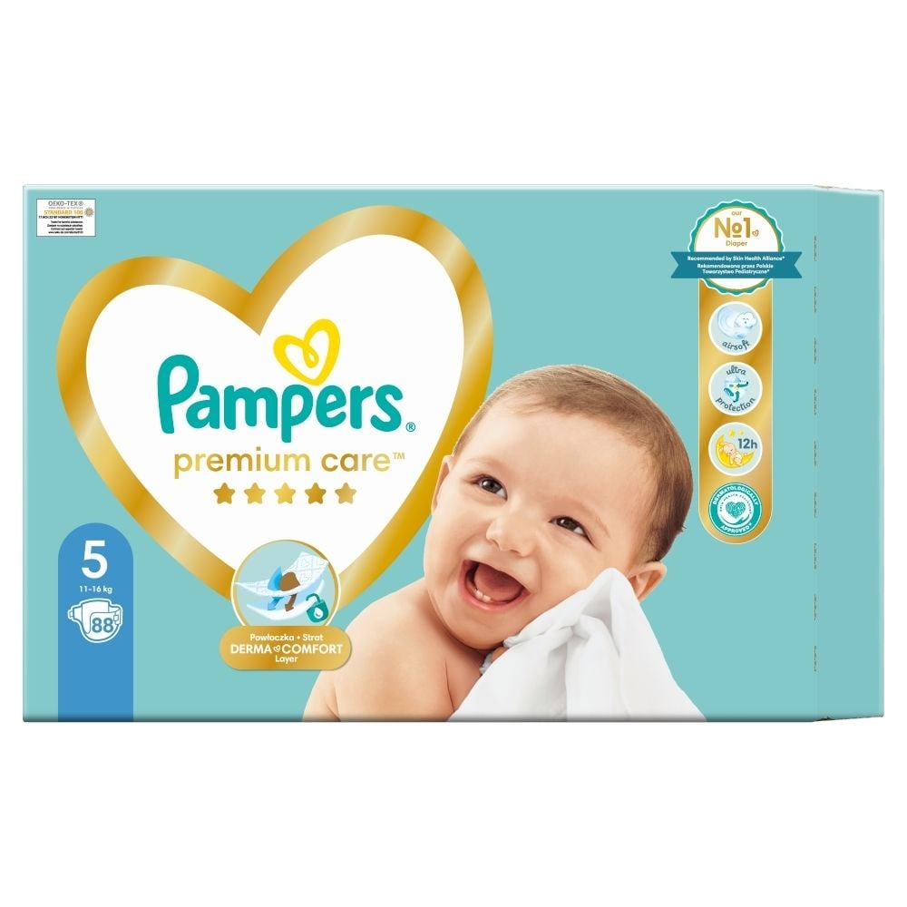 pampers premium care 1 88 sztuk