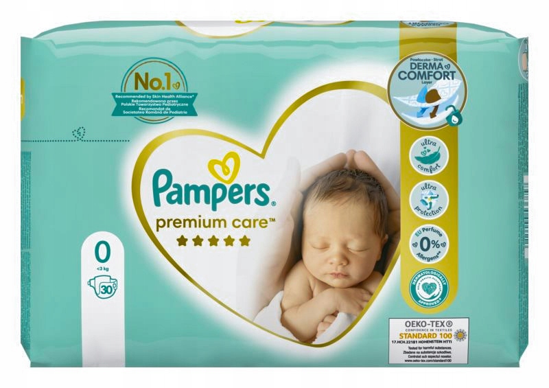 pampers premium new baby rozmiar 0