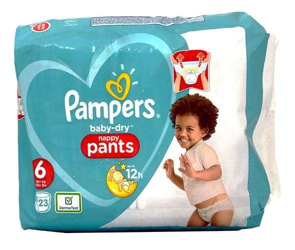 pieluchomajtki pampers pants opis