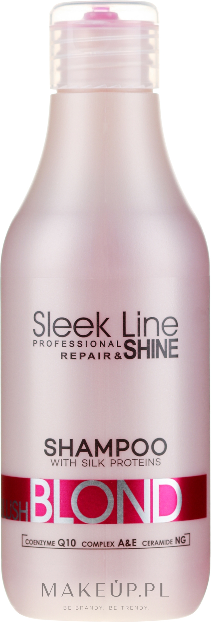sleek line szampon do włosów ciemnych