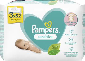 chusteczki pampers sensitive rossman