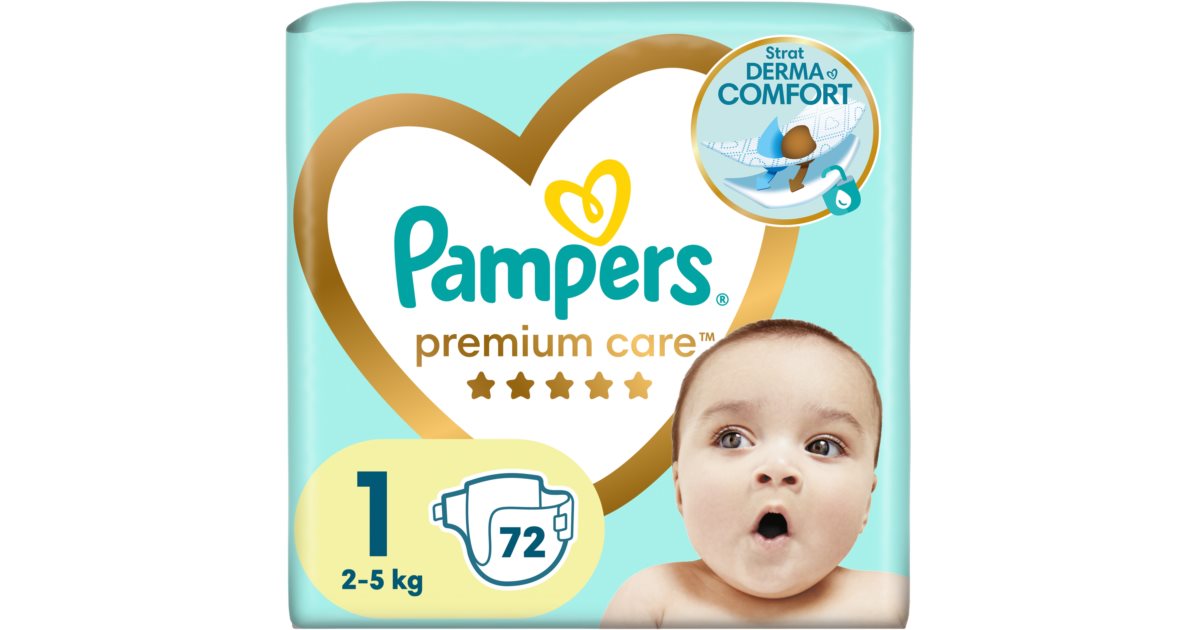 pampers premium care size 1 cena szt