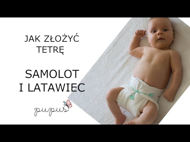 jak zawijać pieluchy tetrowe