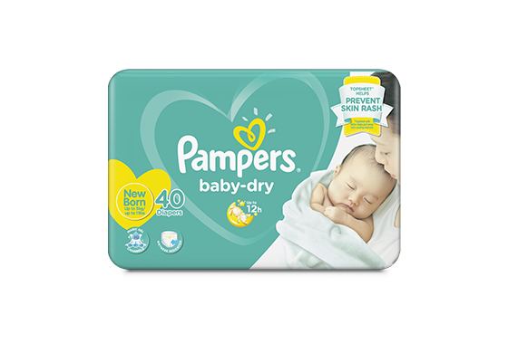 pampers new baby dry na noc