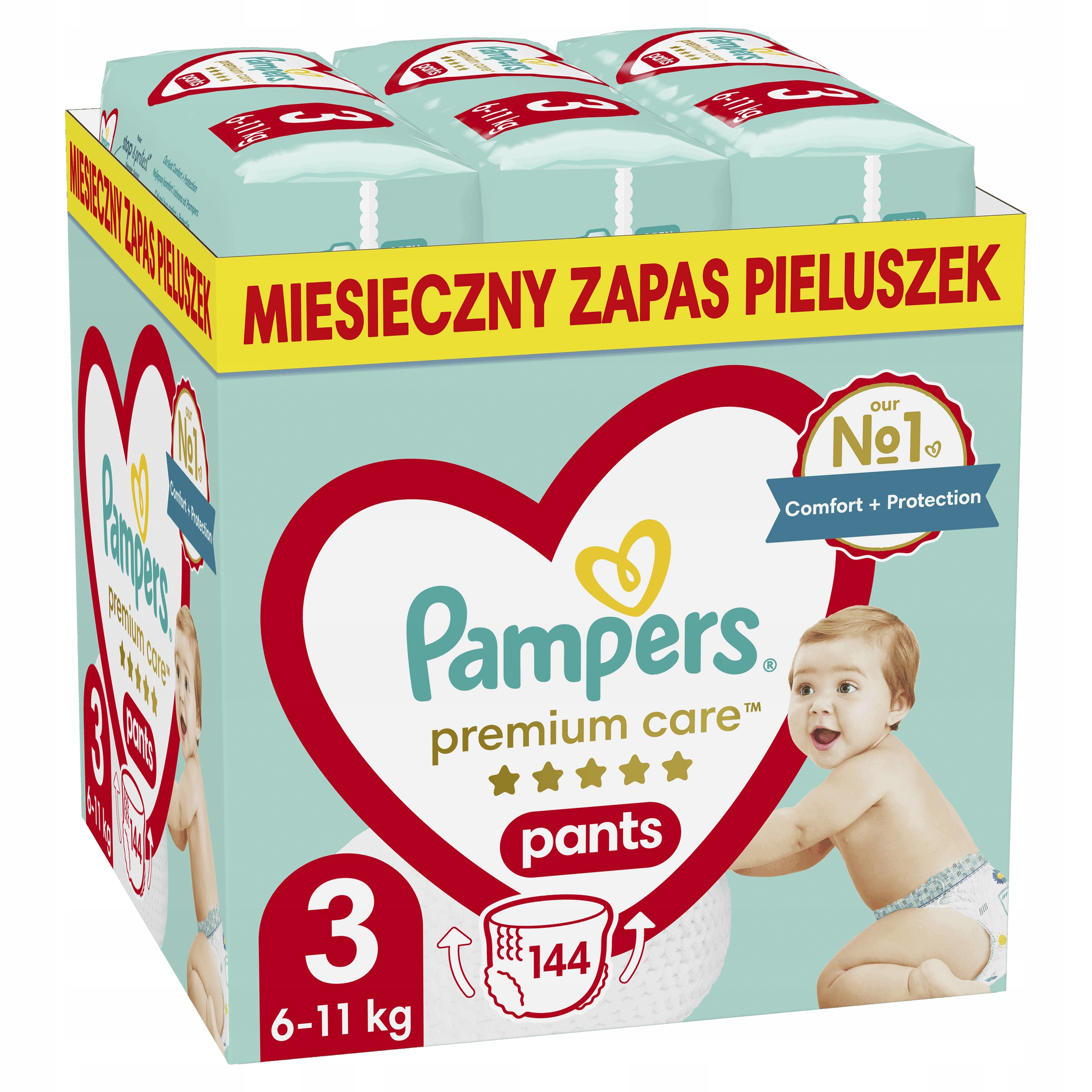 144sztuk pampers 2