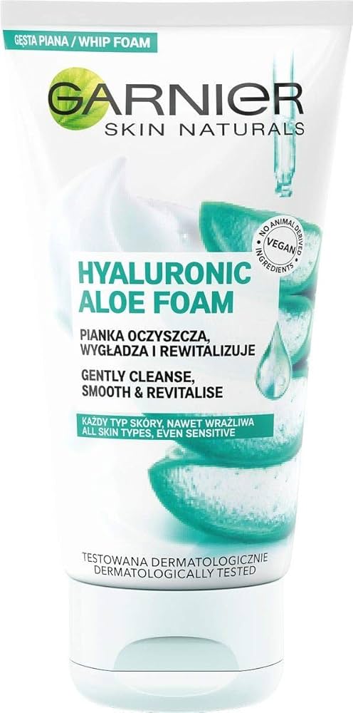 aloe foam pianka oczyszczająca do twarzy