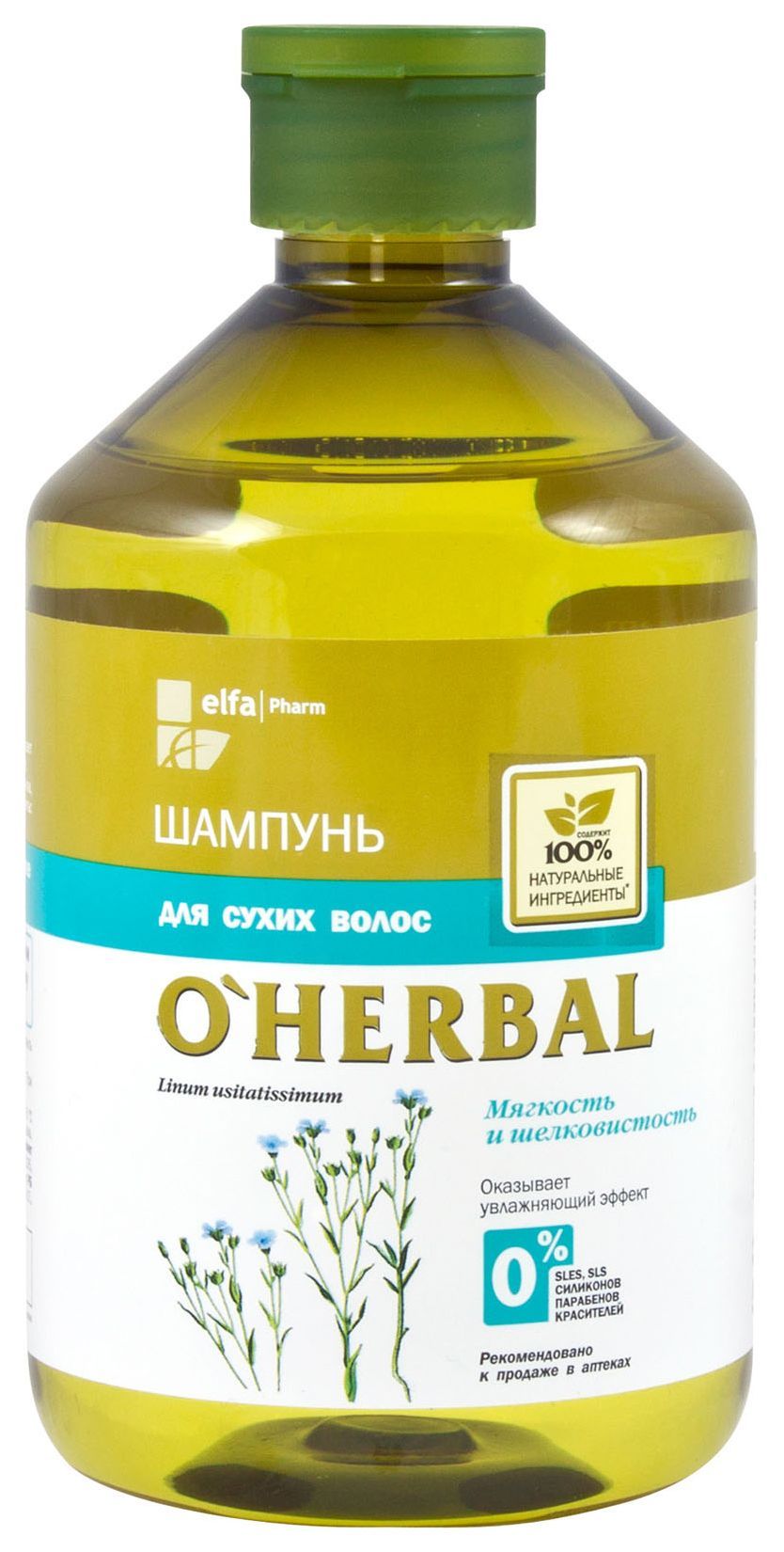 o herbal szampon do włosów suchych