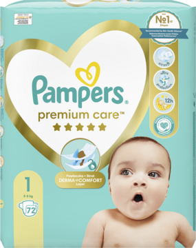 pieluszki pampers premioum care cena