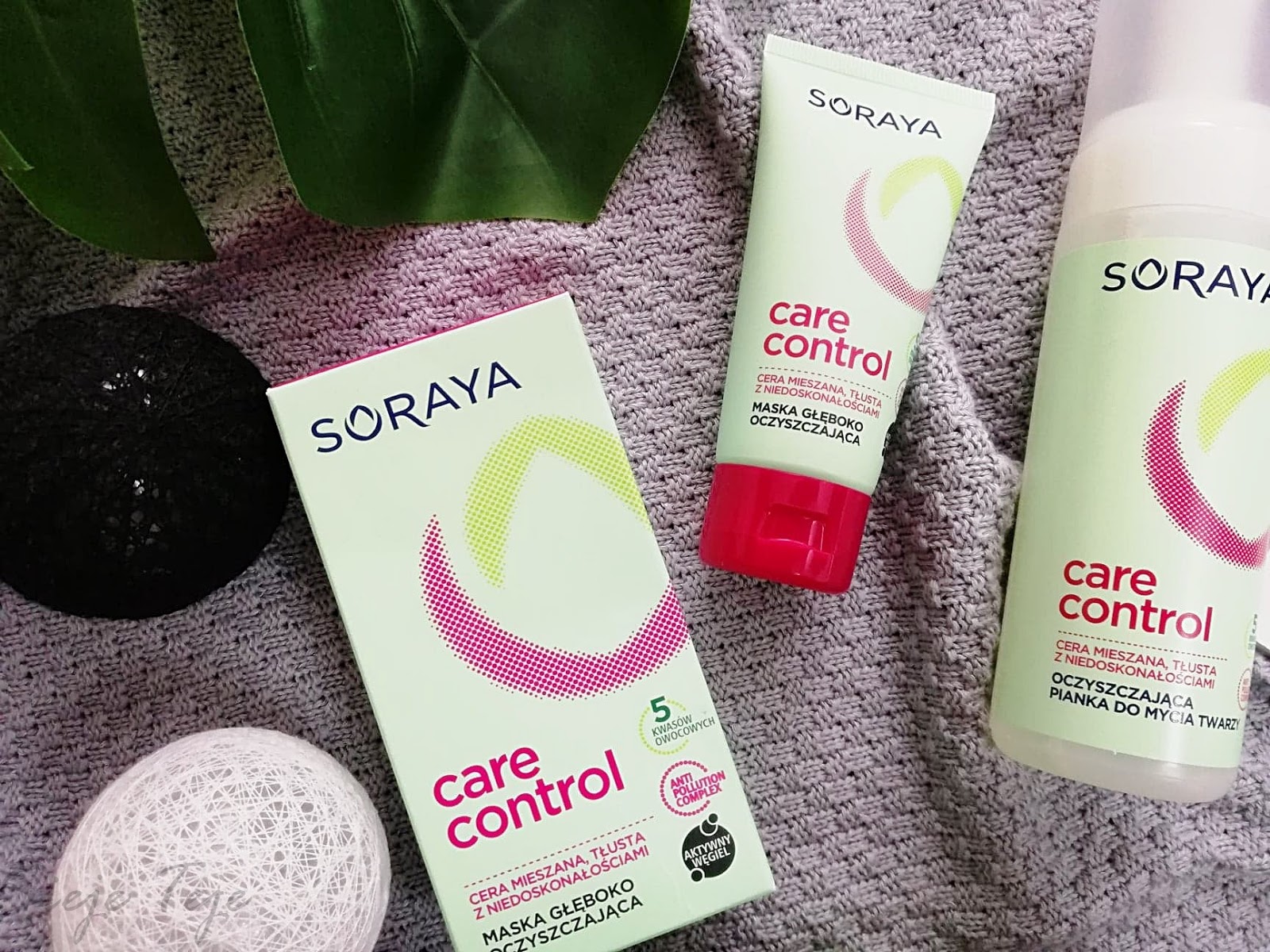 soraya care control pianka do mycia twarzy