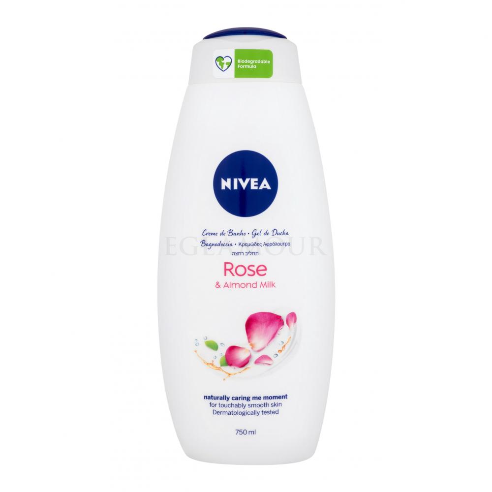 nivea care and roses szampon