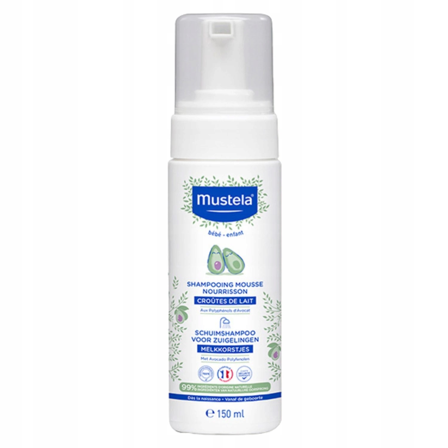 mustela szampon w piance wysusza