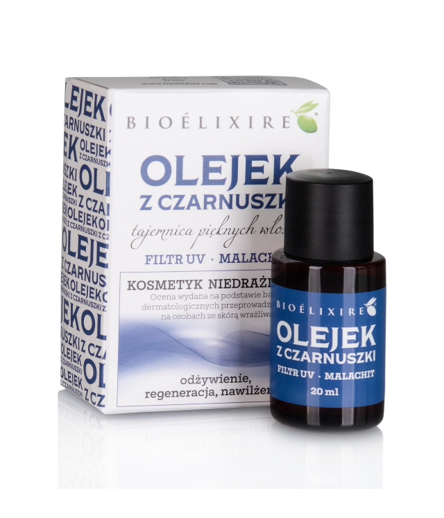 bioelixir olejek z czarnuszki do włosów