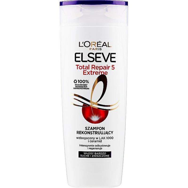 loreal paris elseve total repair extreme rekonstruujący szampon do włosów