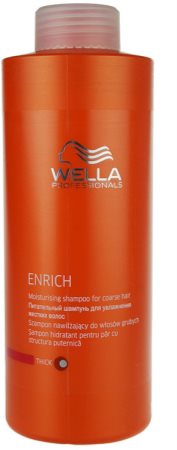 wella enrich szampon nawilżający do włosów grubych