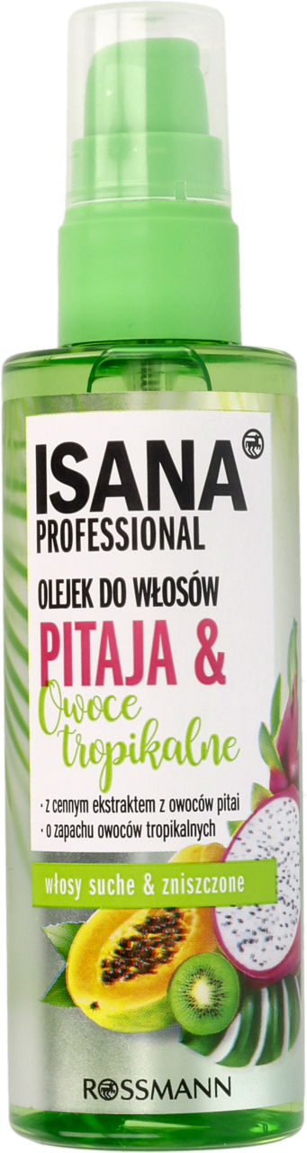 olejek do włosów isana rossmann