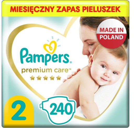 pampers premium care 2 240sztuk