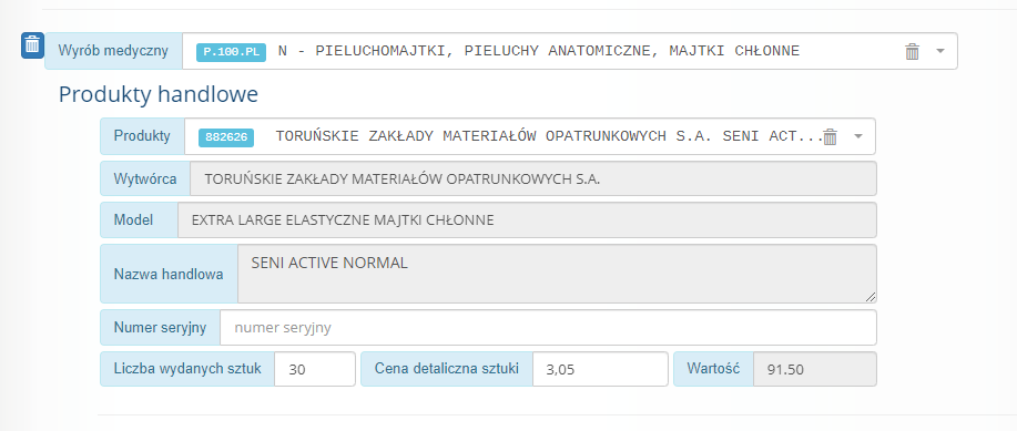 wnioski na pieluchomajtki realizacja