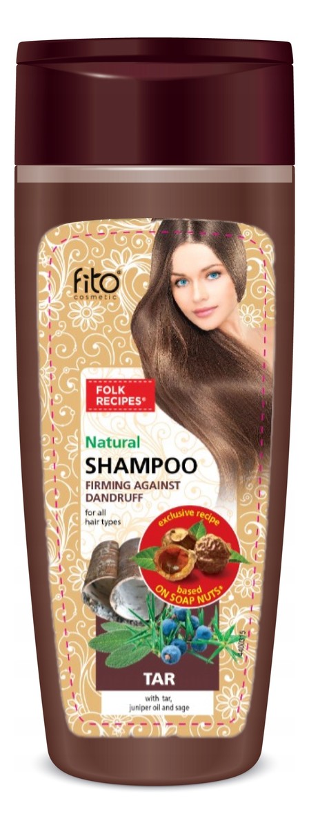fitokosmetik szampon do włosów dziegciowy przeciwłupieżowy wzmacniający