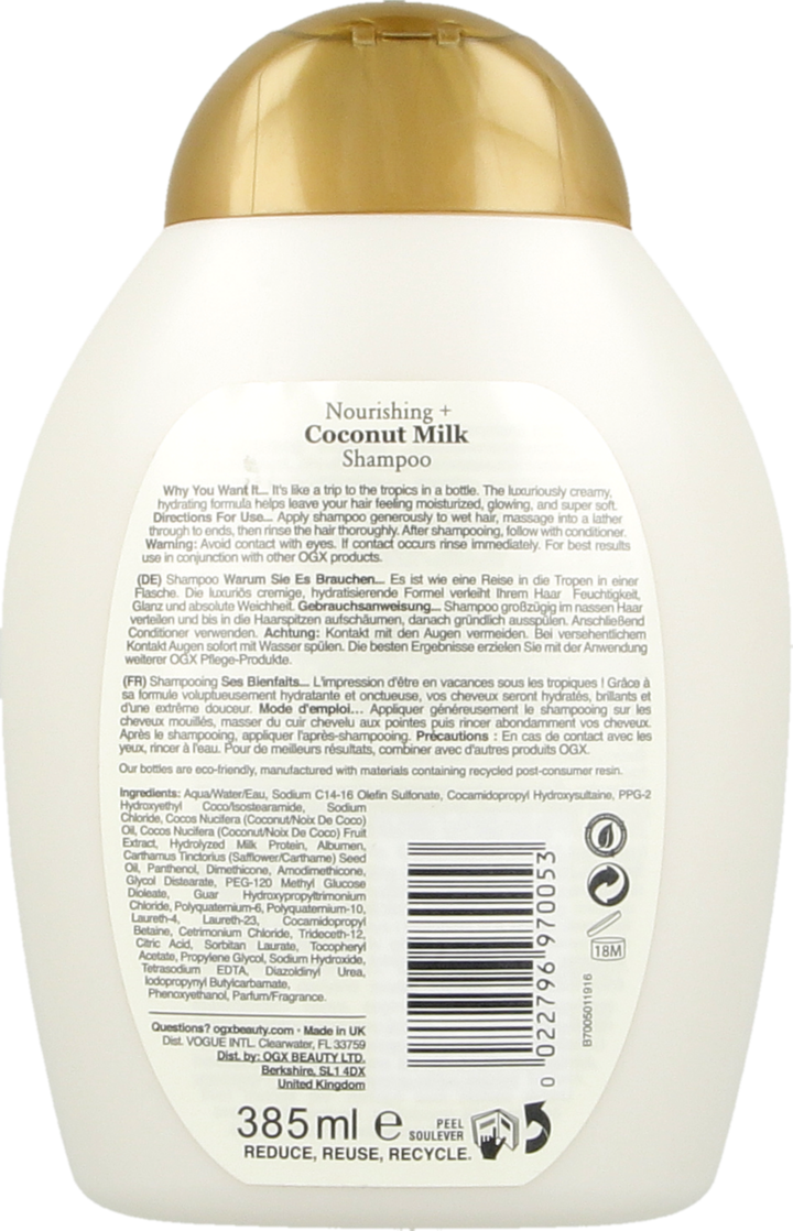 coconut milk szampon rossmann