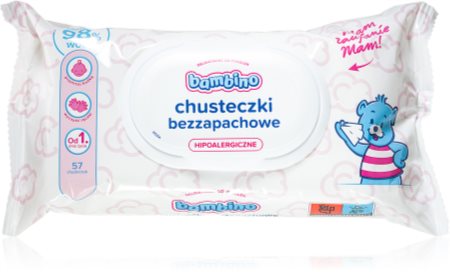 bambino chusteczki nawilżane dla niemowląt