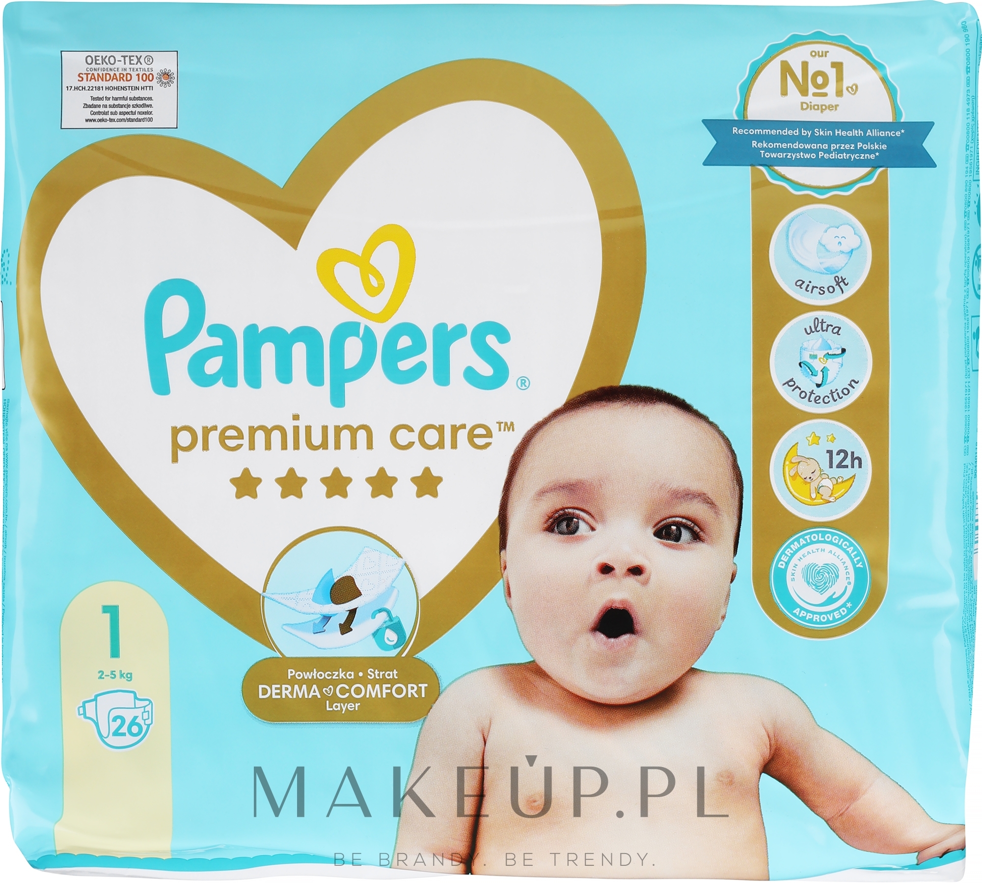 pieluszki pampers premium care newborn 2