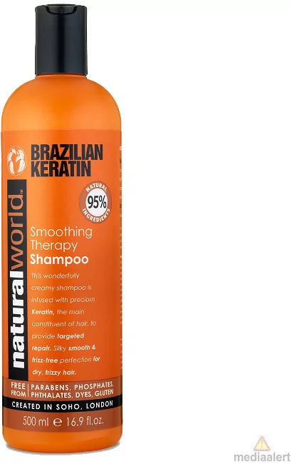 szampon brazilian keratin natural world cena