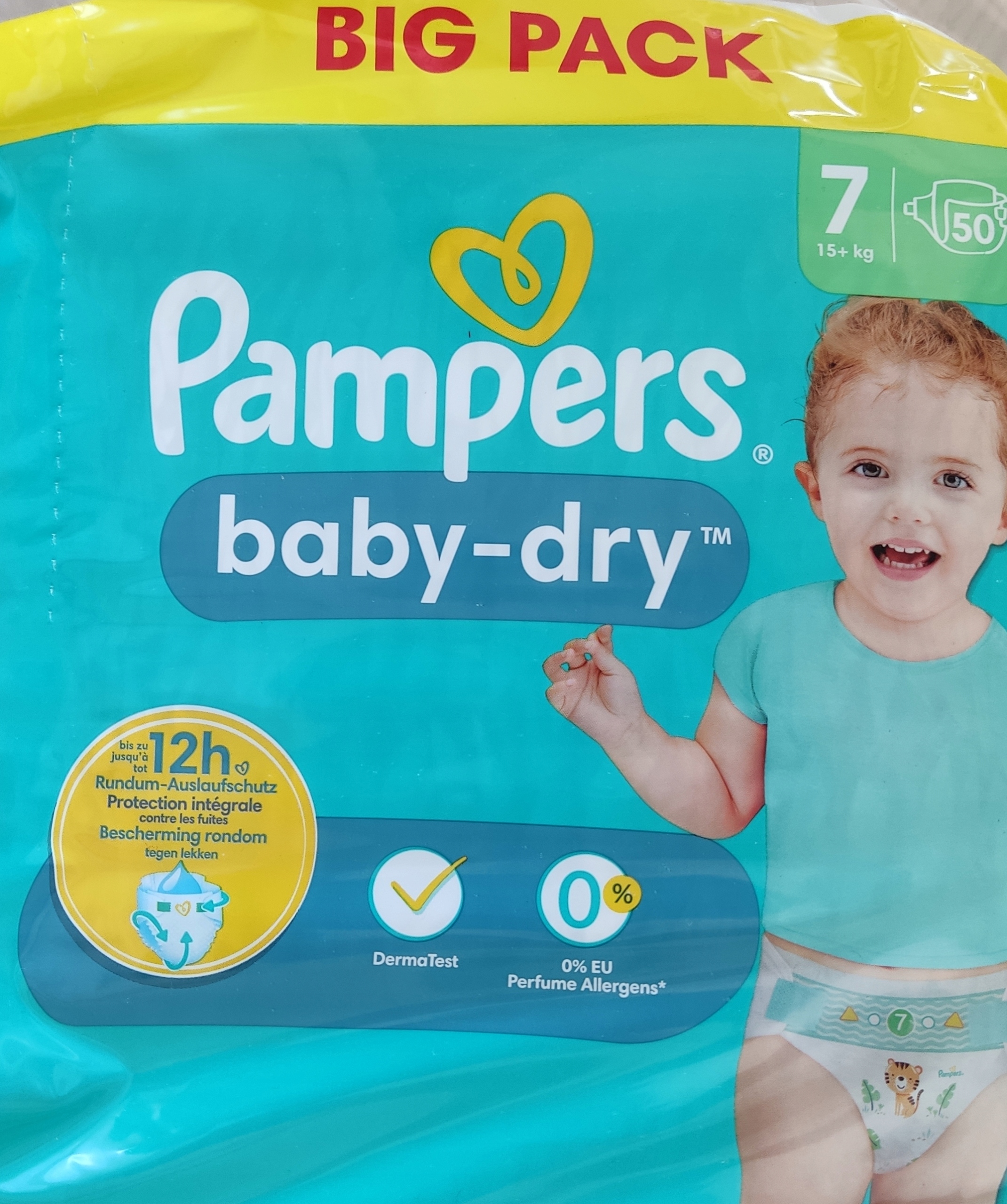 pampersy pampers 7