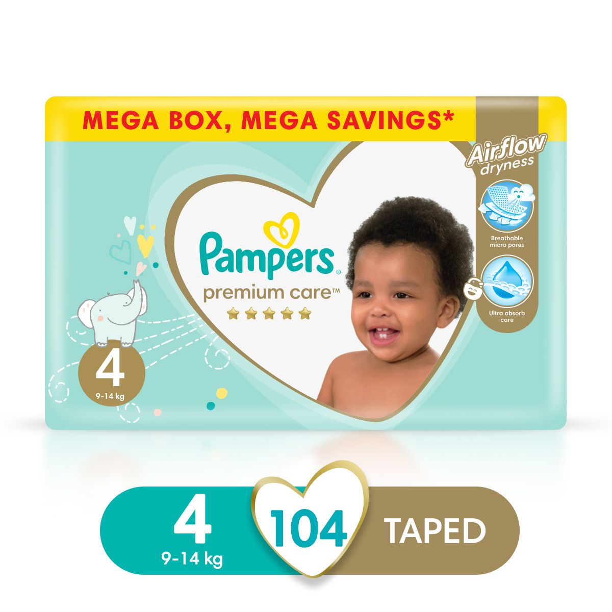 pampers premium care 4 mall