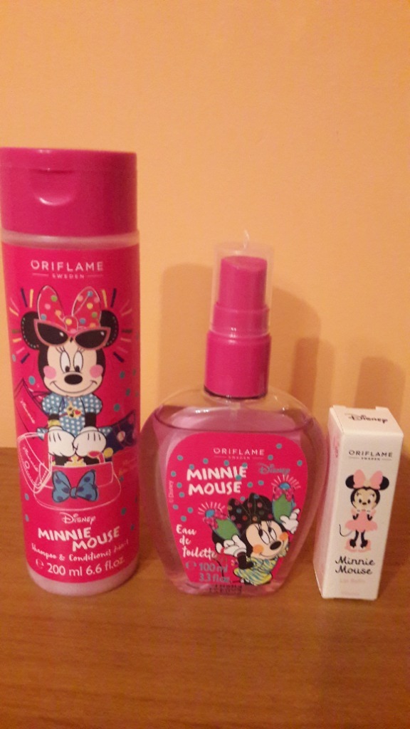 szampon z odżywką minnie mouse oriflame