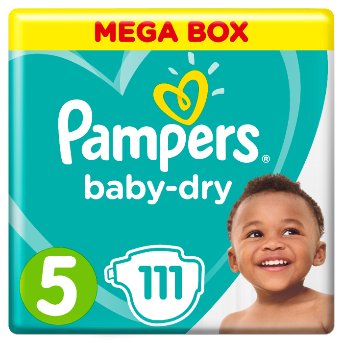 mega pack pampers size 5