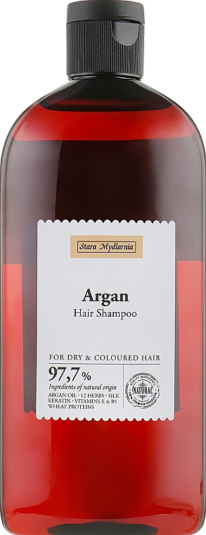 argan szampon do włosów 12 ziół