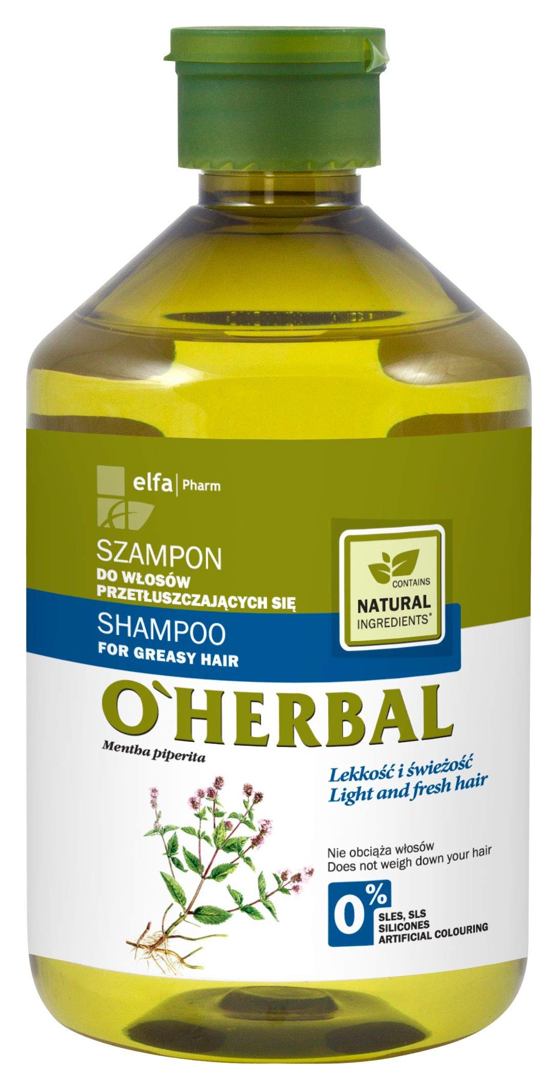 szampon do włosów przetłuszczających się herbal