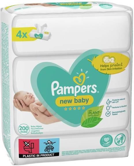 4 pak chusteczki pampers