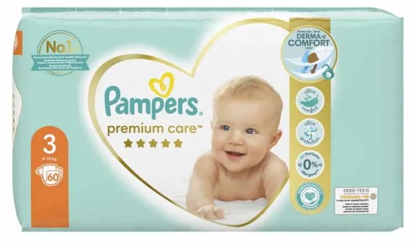 pampers remium care 3